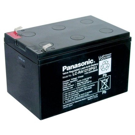 Panasonic 12V 12Ah (LC-RA 1212 PG1)12V 12Ah, 12В 12Ач АКБ описание, отзывы, характеристики