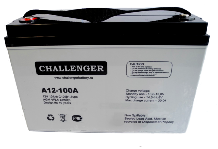 Challenger A12-100 АКБ описание, отзывы, характеристики