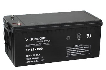 SUNLIGHT SPB (SPa) 12 - 200 АКБ 12V 200Ah, 12В 200Ач описание, отзывы, характеристики