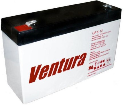 Ventura GP 6-12 (6v 12Ah, 6В 12Ач) -АНАЛОГ АКБ 6v-10ah описание, отзывы, характеристики