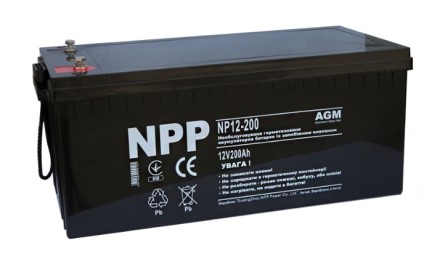 NPP NP12-200 АКБ опис, відгуки, характеристики