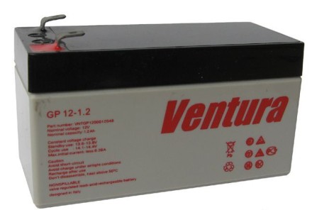 Ventura GP 12-1.3 (12v 1.3Ah, 12В 1.3Ач) опис, відгуки, характеристики