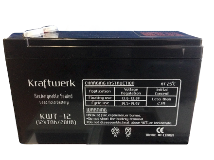 KRAFTWERK KW7-12 12V 7Ah АКБ опис, відгуки, характеристики