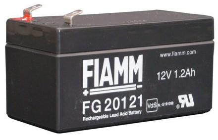 FIAMM FG20121 (FG 20121) АКБ 12V 1,2Ah, 12В 1,2Ач опис, відгуки, характеристики