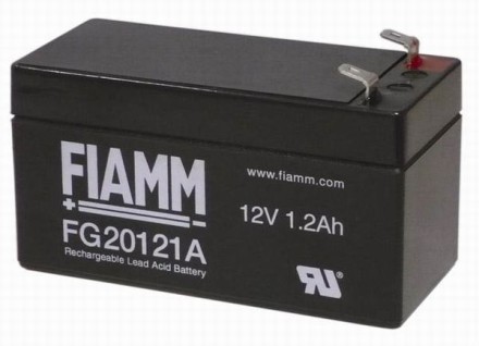 FIAMM FG20121A (FG 20121A) АКБ 12V 1,2Ah, 12В 1,2Ач опис, відгуки, характеристики
