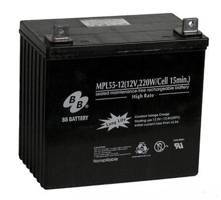 BB Battery MPL55-12/B5 АКБ опис, відгуки, характеристики