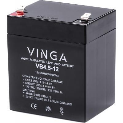 Vinga (VB4.5-12) 12V 4.5Ah, 12В 4.5Ач АКБ опис, відгуки, характеристики