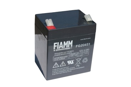 FIAMM FG20451 (FG 20451) АКБ 12V 4,5Ah, 12В 4,5Ач опис, відгуки, характеристики