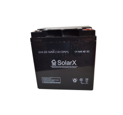 SolarX SXA33-12 12V 33Ah, 12В 33Ач АКБ