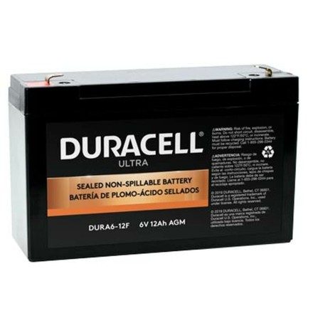 Duracell DURA6-12F 6V 12Ah описание, отзывы, характеристики