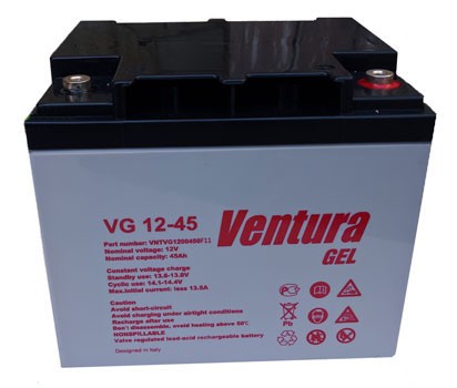 Ventura VG 12-40 Gel АКБ опис, відгуки, характеристики