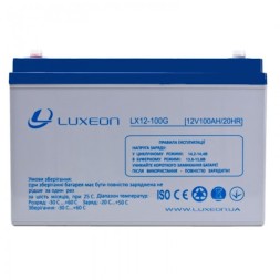 LUXEON LX12-100G АКБ 12v-100ah 12в 100Ач