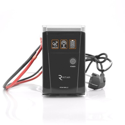ДБЖ Ritar RTSW-500 LED (300Вт) 12В інвертор з правильною синусоїдою опис, відгуки, характеристики