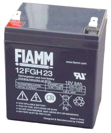 FIAMM 12FGH23 (12 FGH 23) АКБ 12V 5Ah, 12В 5.0 Ач