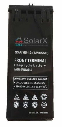 SolarX SXAf65-12 12V 65Ah, 12В 65Ач АКБ опис, відгуки, характеристики