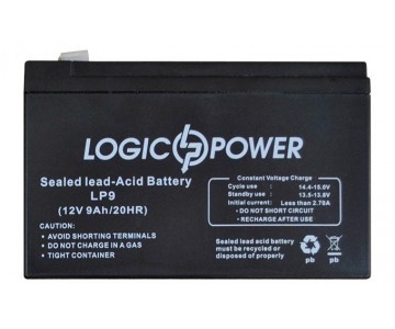LogicPower LP 12V 9.0Ah (LP 12 V 9.0 Ah) 12V 9Ah, 12В 9Ач АКБ