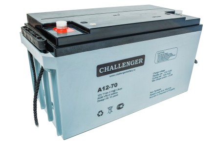 Challenger A12-70 АКБ опис, відгуки, характеристики
