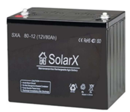 SolarX SXA80-12 12V 80Ah, 12В 80Ач АКБ