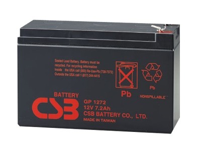 CSB GP 1272 Аккумулятор, 12 Вольт, 7,2 Ампер-часов (Ah)
