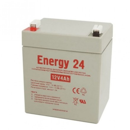 Energy 24 12V4AH АКБ 12v-4ah 12в 4Ач опис, відгуки, характеристики