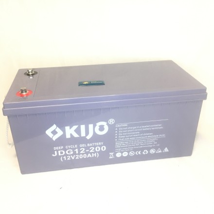 Kijo JDG12-200Ah 12V 200Ah, 12В 200Ач АКБ опис, відгуки, характеристики