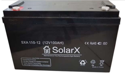 SolarX SXA150-12 12V 150Ah, 12В 150Ач АКБ опис, відгуки, характеристики