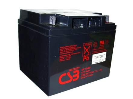 CSB GP 12400 Аккумулятор, 12 Вольт, 40 Ампер-часов (Ah)