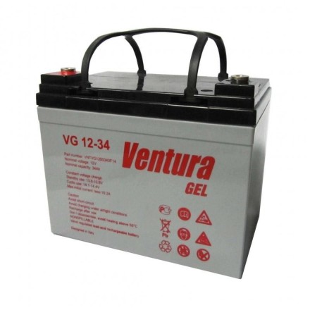 Ventura VG 12-34 Gel АКБ опис, відгуки, характеристики