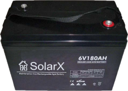 SolarX SXA180-6 6V 180Ah, 6В 180Ач АКБ