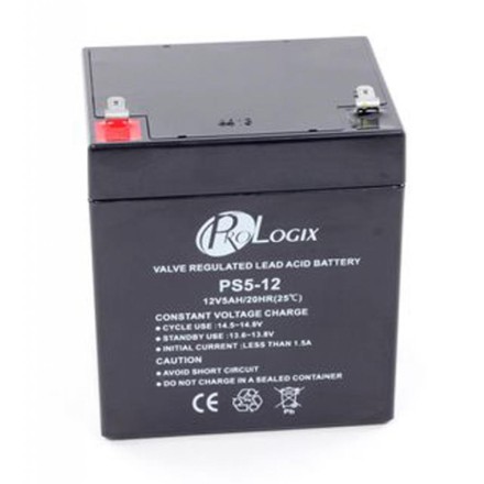 PrologiX PS5-12 АКБ 12V 5Ah, 12В 5 Ач опис, відгуки, характеристики