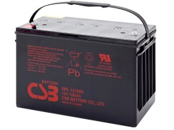 CSB GPL 121000 Акумулятор, 12 Вольт, 100 Ампер-годин (Ah)