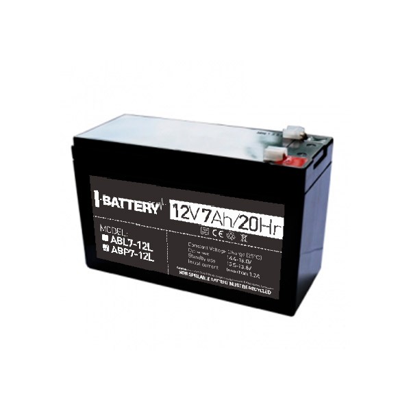 i-Battery ABP7-12L, 12V 7Ah, 12В 7Ач АКБ. цена 893 грн. Купить в Киеве ...