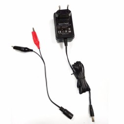 ЗУ DELTA 6V/12V- 1Ампер (1000mAh) Переключатель на 6v или 12v АКБ. Зарядное устройство для детских электромобилей и др.