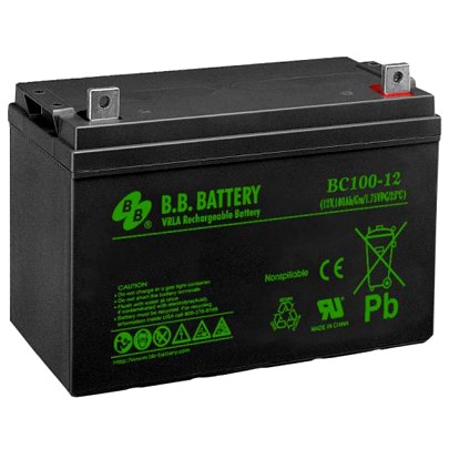 BB Battery BС 100-12 FR АКБ опис, відгуки, характеристики