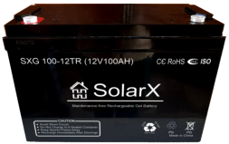 SolarX SXG100-12TR 12V 100Ah, 12В 100Ач АКБ