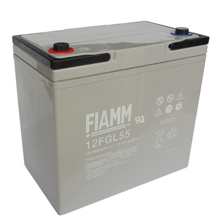 FIAMM 12FGL55 АКБ 12V 55Ah опис, відгуки, характеристики
