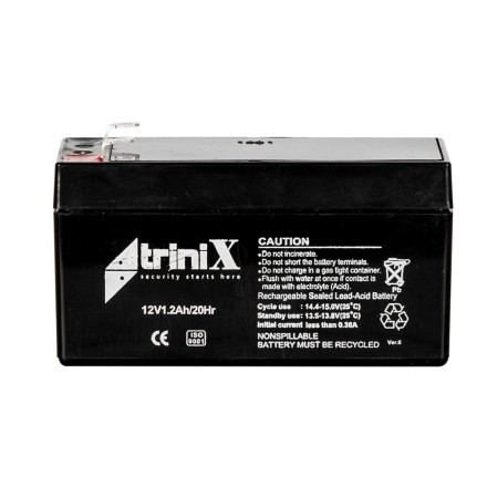 Trinix 12V 1.2Аh, 12В 1.2Ач АКБ опис, відгуки, характеристики