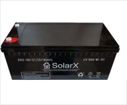 SolarX SXG180-12 12V 180Ah, 12В 180Ач АКБ