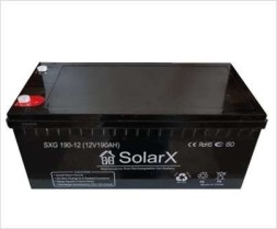 SolarX SXG190-12 12V 190Ah, 12В 190Ач АКБ