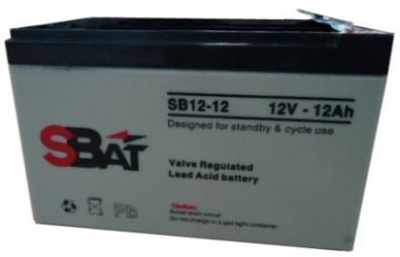 12V12Ah Battery SB 12-12 Акумулятор опис, відгуки, характеристики