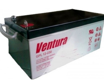 Аккумулятор Ventura GPL 12-230 (12V-230 ah, 12В-230 Ач)