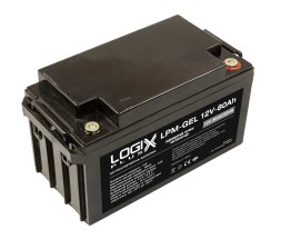 Logix Plus DZM-GEL 12V-80Ah (12в 80Ач) АКБ тягової серії-dzm