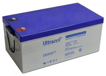 Ultracell UCG 250-12 (UCG250-12) АКБ 12v 250ah 12в 250Ач описание, отзывы, характеристики