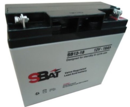 12V18Ah Battery SB 12-18 Акумулятор опис, відгуки, характеристики