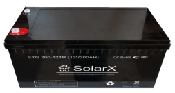 SolarX SXG200-12TR 12V 200Ah, 12В 200Ач АКБ