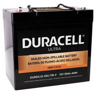 Duracell DURDC12-55C/FR-F 12V 55Ah