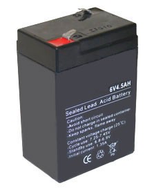 6V-4.5Ah аккумулятор для фонаря 