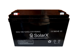 SolarX SXG100-12 12V 100Ah, 12В 100Ач АКБ