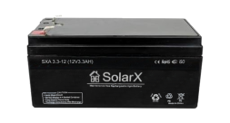 SolarX SXA3.3-12 12V 3.3Ah, 12В 3.3Ач АКБ