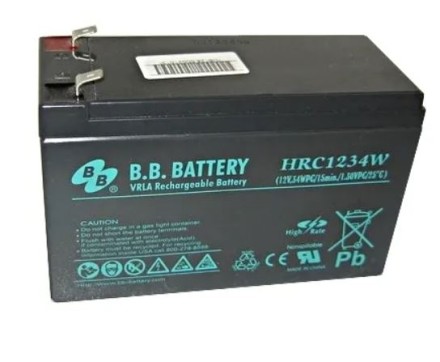 BB Battery HRС1234W/T2 АКБ